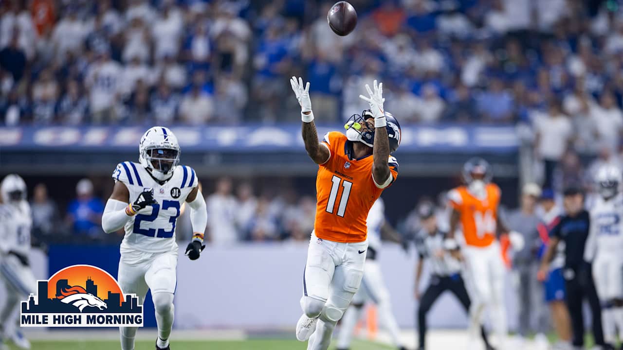 WR Troy Franklin makes big plays vs. Colts, sets new career marks