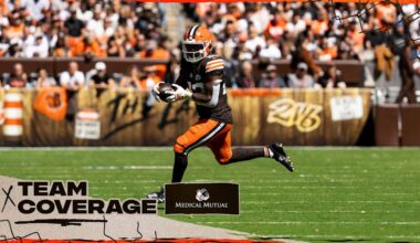 Browns look to establish the run in Week 2 against Ravens
