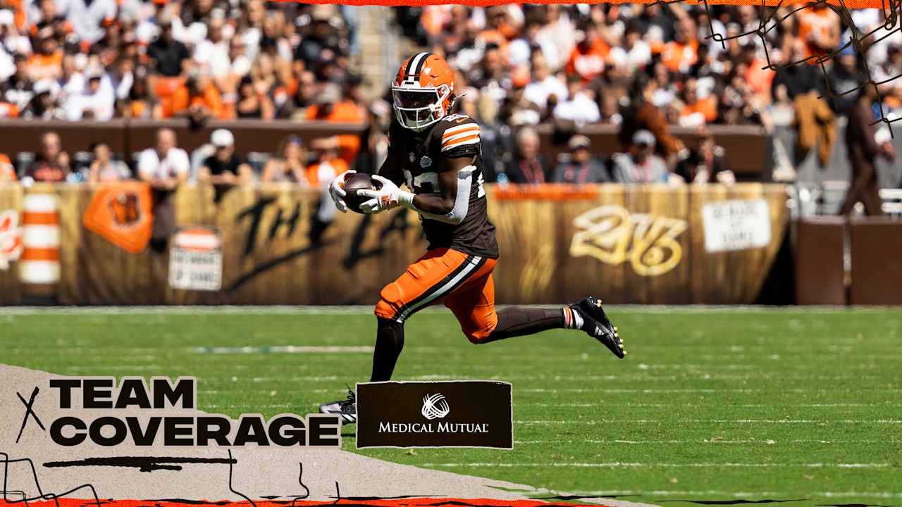 Browns look to establish the run in Week 2 against Ravens