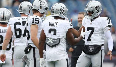 Zamir Alexza White Week 2 Preview vs. the Chargers