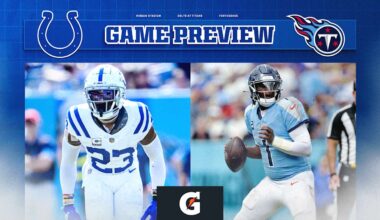 Why Colts aren't reading into records or stats heading into AFC South matchup against winless Titans