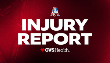 Week 3 Injury Report: Patriots vs. Steelers