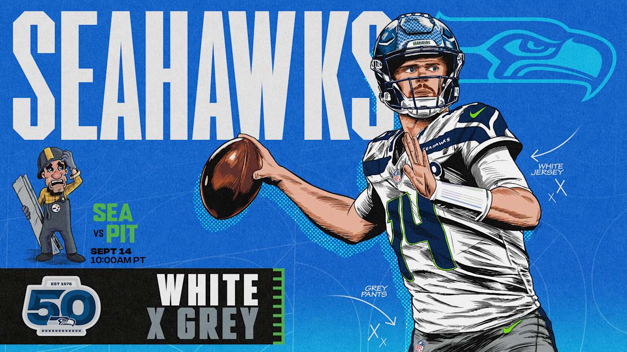 Seahawks Unveil Uniform Combo For Week 2 vs. Steelers