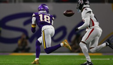 Justin Jefferson Ties Larry Fitzgerald as NFL’s Youngest with 500 Receptions