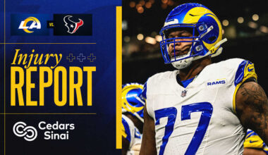 Alaric Jackson and Ahkello Witherspoon good to go; Sean McVay says 'we expect to have all hands on deck' for Sunday's game