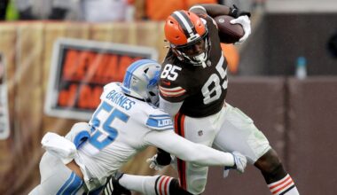 5 Qs Lions vs. Browns preview: Cleveland’s defense more than Myles Garrett