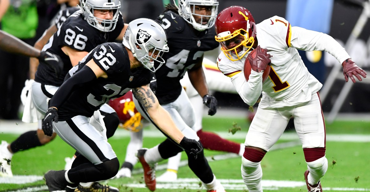 Washington Commanders are home favorites against the Las Vegas Raiders