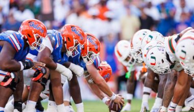 Florida Gators @ Miami Hurricanes Open Live Thread & Game Information