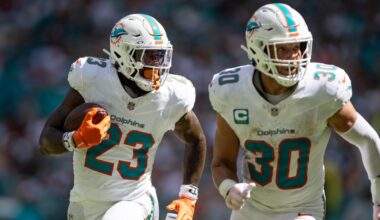 Dolphins vs Colts 2025 Week 1: Miami elevates two from practice squad