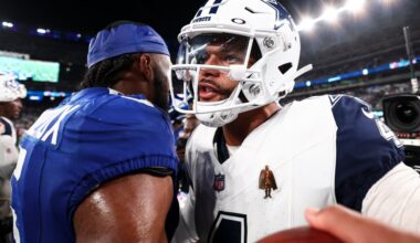 2025 NFL Week 2: Dallas Cowboys, New York Giants news and analysis