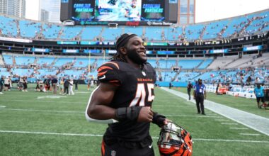 Panthers Injury Report & Transactions - Week 3