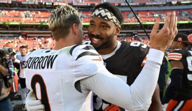 Bengals vs. Browns Injury Report: All clear in Cincy; Myles Garrett will play