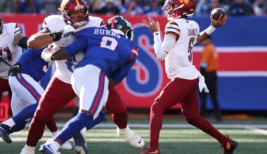 NY Giants defensive coordinator Shane Bowen on stopping Jayden Daniels