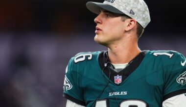 Eagles-Cowboys Final Injury Report: Tanner McKee ruled out