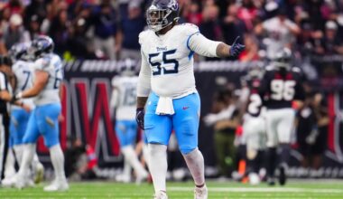 Tennessee Titans JC Latham says he won’t play Sunday