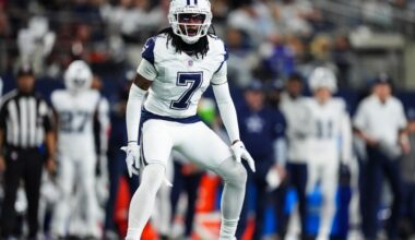 Cowboys injuries: Trevon Diggs practices, Tyler Guyton gives update on knee injury