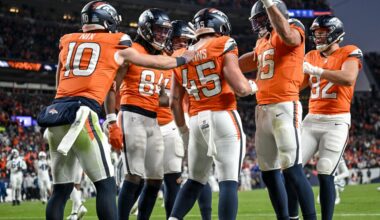 Broncos announce official Week 1 depth chart