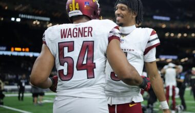 The Washington Commanders name their team captains for Week 1