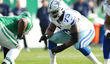 Dallas Cowboys offensive line breakdown for the Eagles game