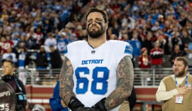 Lions, Bears injury designations: Taylor Decker questionable