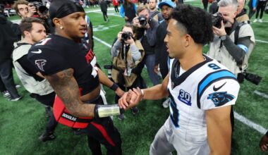 A Falcons win against the Panthers would be a big deal