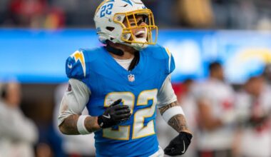 Chargers-Raiders Friday Injury Report: Elijah Molden DNP, Tarheeb Still FULL