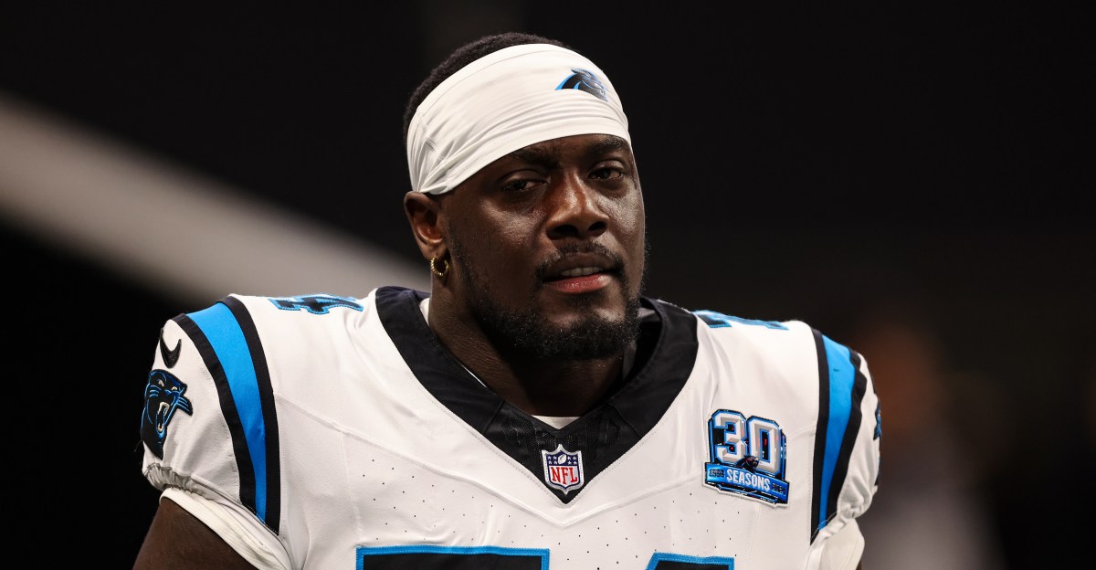 Falcons poach Panthers DL Sam Roberts, cut WR David Sills V