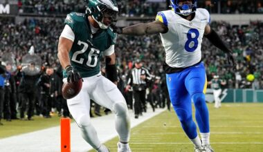 Eagles open as 4.5-point home favorites against Rams in Week 3