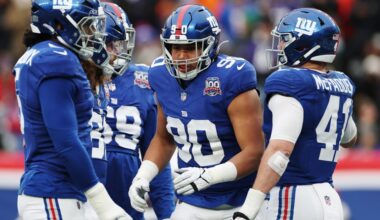 New York Giants elevate 2 players from practice squad