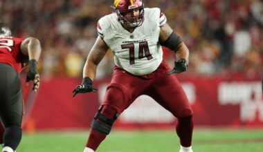 Washington Commanders vs Las Vegas Raiders Inactives: Two new starters on the OL