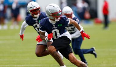 Patriots vs. Steelers Friday injury report: Christian Gonzalez officially questionable