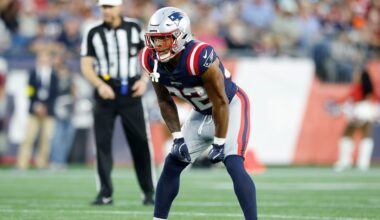 Patriots depth chart for NFL Week 1 vs. Raiders