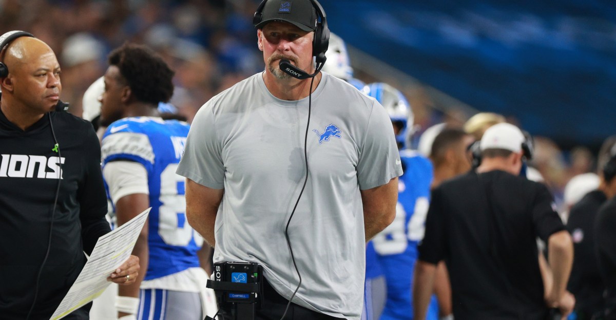 Lions coach Dan Campbell addresses concerns about preseason approach