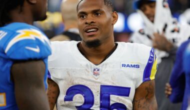 Several Rams have new jersey numbers for regular season