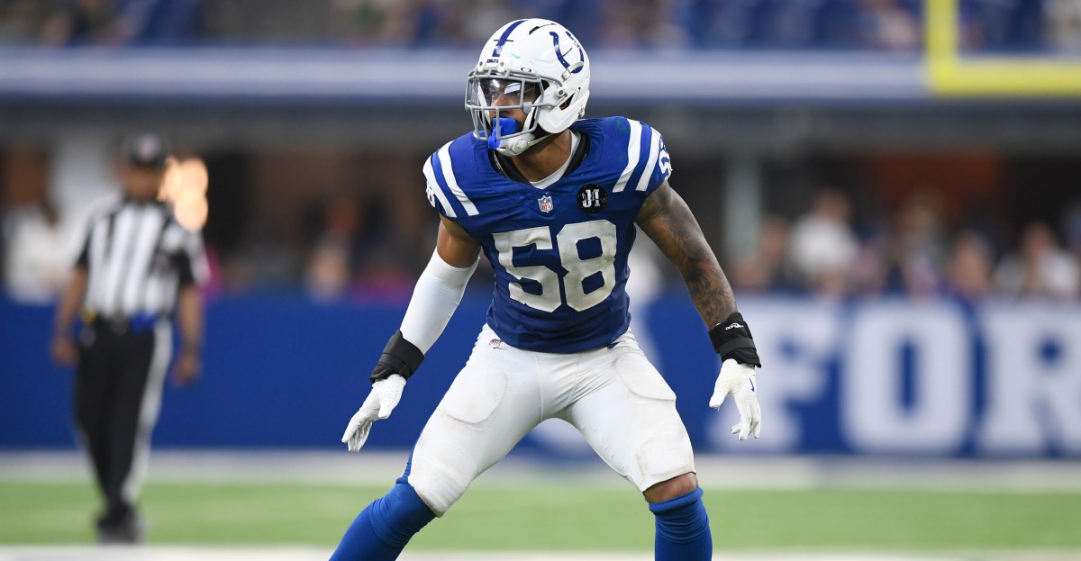 Colts announce promotion of linebacker to active roster and signing of center to practice squad