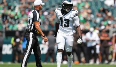 Eagles-Cowboys inactives: Azeez Ojulari and Ty Robinson among healthy scratches