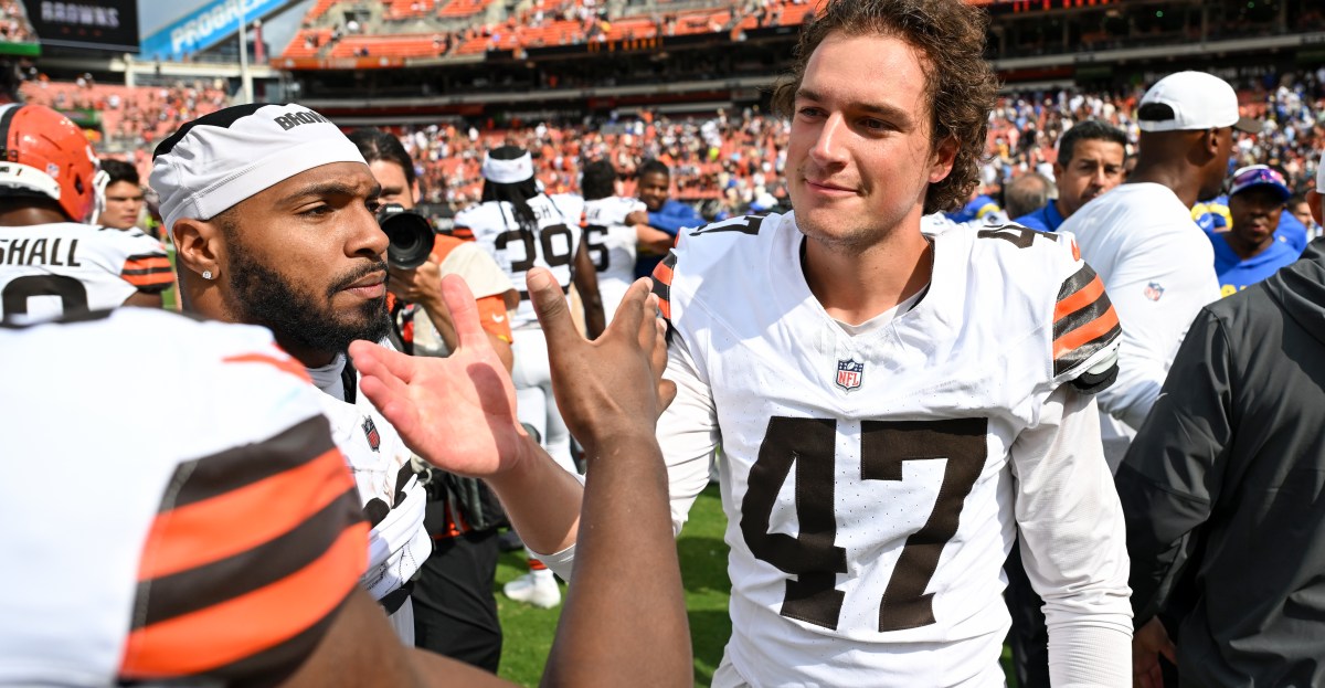 Cleveland Browns make decision on kicker situation against Ravens