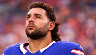 Buffalo Bills Week Three inactives vs. the Miami Dolphins