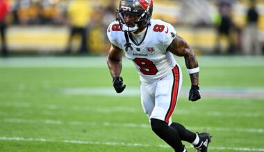 Bucs release their first depth chart of the 2025 regular season