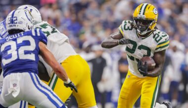 Colts kick the tires on backfield depth by working out 3 running backs