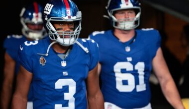 NFL Week 1 power rankings: Giants might be better, but not good enough