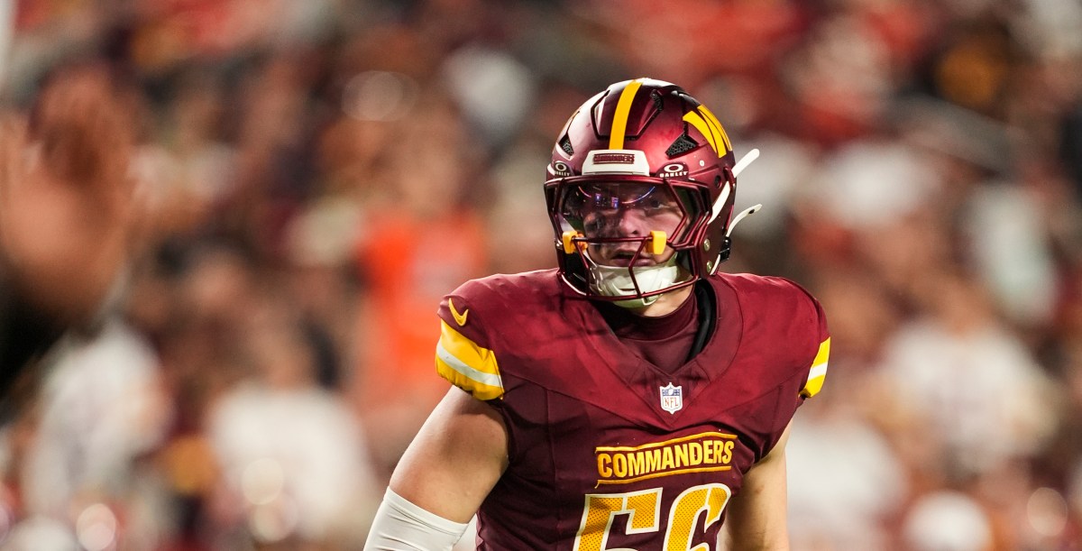 Commanders vs Falcons Inactives: Kain Medrano is active for first game