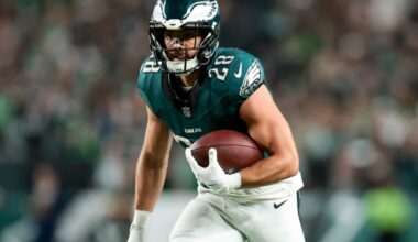Eagles Injury Report: Landon Dickerson upgraded, Dallas Goedert and Will Shipley still not practicing