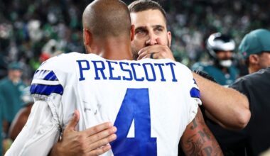 Dallas Cowboys at Philadelphia Eagles historical notes from opener