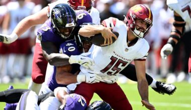 Washington Commanders vs New York Giants: Week 1 injury report released