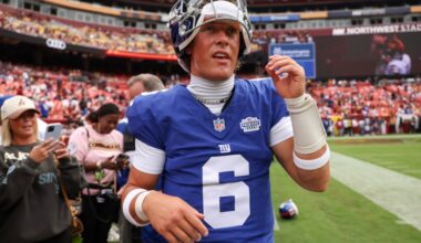 Brian Daboll opens door to Jaxson Dart being the Giants’ starting QB