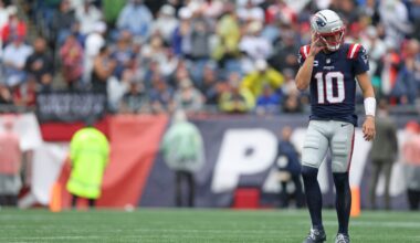 Sunday Patriots Notes: Drake Maye needs to relax (and so do we)