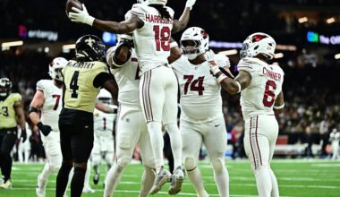 Arizona Cardinals open as big favorites over Carolina Panthers