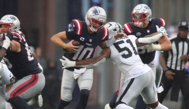 Winners and losers from Patriots’ loss to the Raiders in NFL Week 1