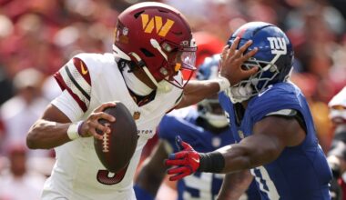 NFC East Update: Eagles, Commanders start as predicted